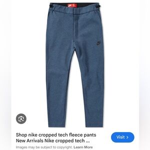 Men’s Nike Blue cropped Jogger Pants